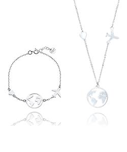 Set "World" Silber