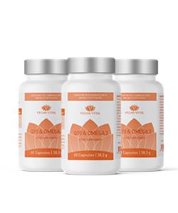 Q10 & Omega 3 | Pack de 3